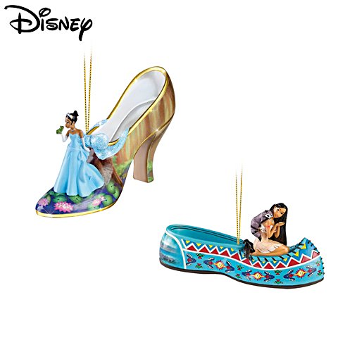 Disney 'Once Upon A Slipper' Christmas Ornament Set5