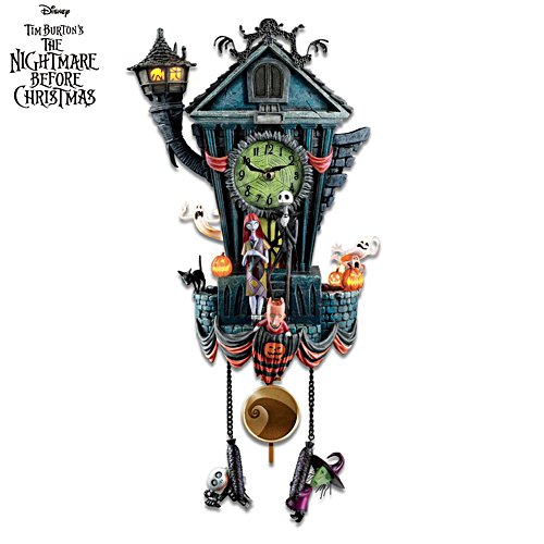 Disney Tim Burton's The Nightmare Before Christmas Wall Clock