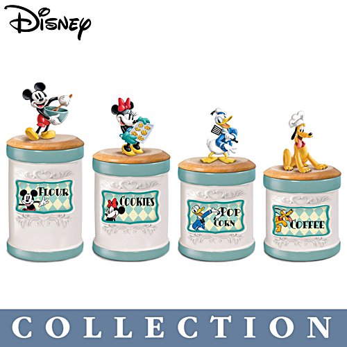 Disney Mickey & Friends Kitchen Canister Collection