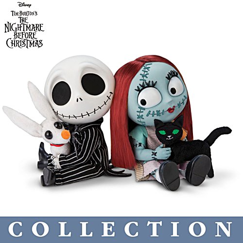 Disney Tim Burton's The Nightmare Before Christmas 'Terrifying Tots' Figure Collection
