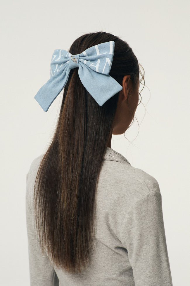 GW Ribbon Hair Clip : Blue