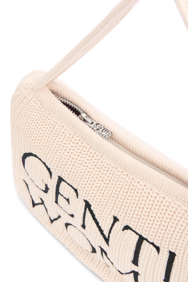 GW Preppy Knit Shoulder Bag