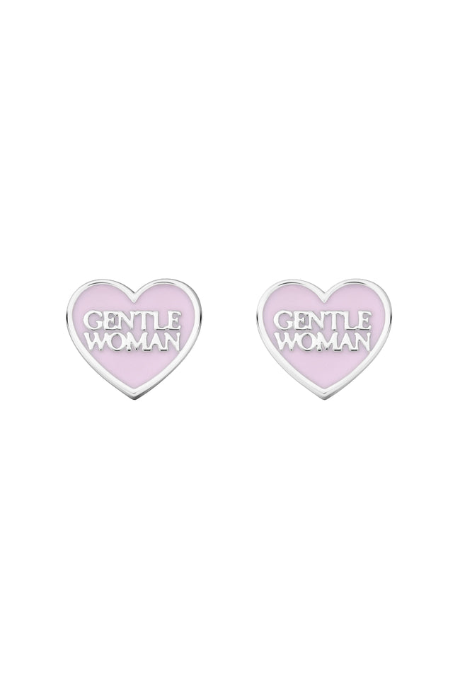 I HEART YOU EARRINGS : PINK