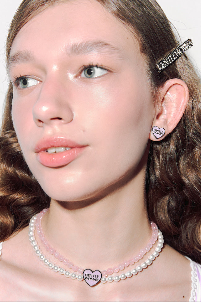 I HEART YOU EARRINGS : PINK