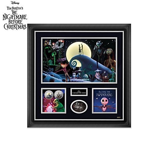 Disney Tim Burton's Nightmare Before Christmas ‘All Hail the Pumpkin King’ Print