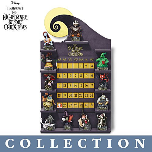 Disney Tim Burton's The Nightmare Before Christmas Perpetual Calendar Collection