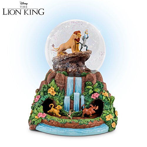 Disney The Lion King Rotating Musical Glitter Globe