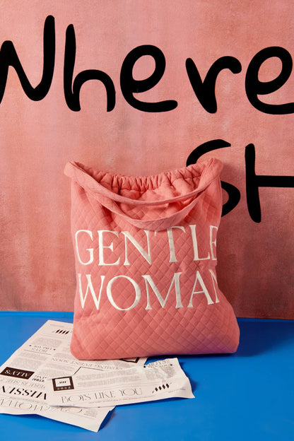 GENTLEWOMAN Oh boy! Tote : Cream