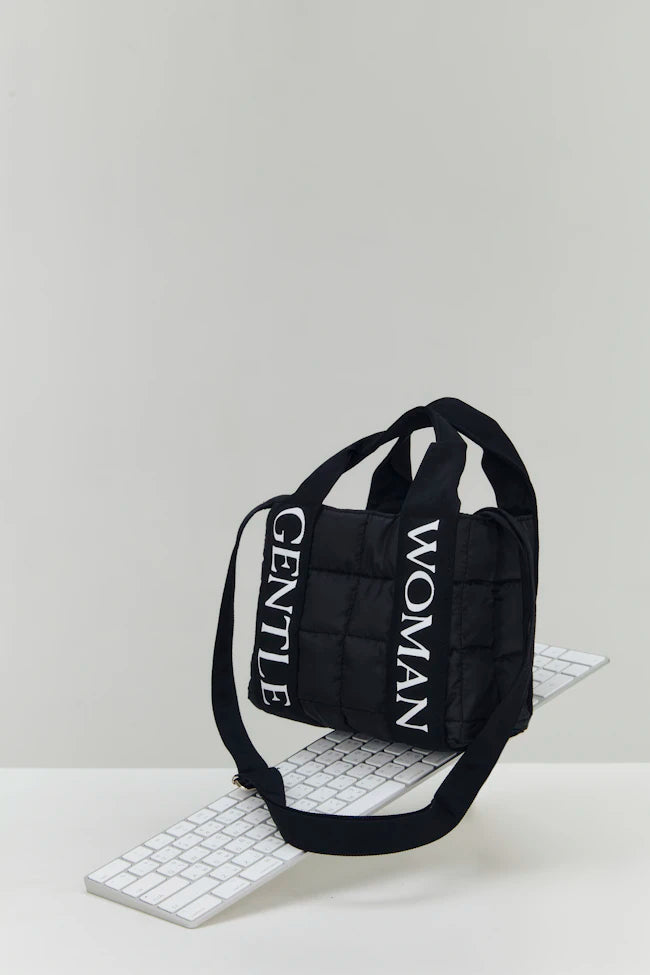 Hollywood Puffer Bag : BLACK