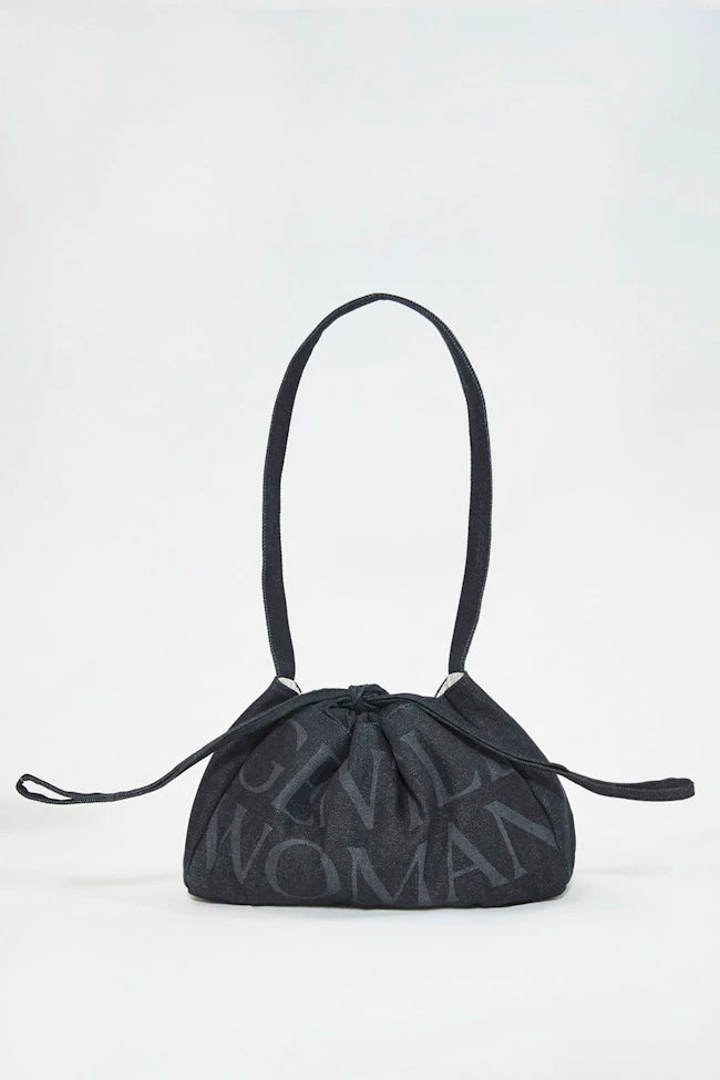 GW Denim Dumpling Bag : Paris Midnight