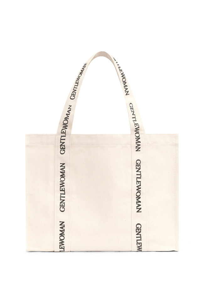 Logo Strap Shopping Tote