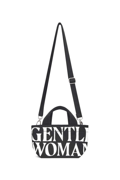 GW BLACK MICRO CANVAS TOTE