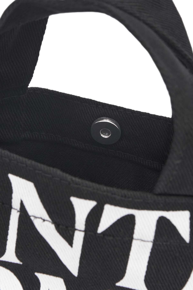GW BLACK MICRO CANVAS TOTE