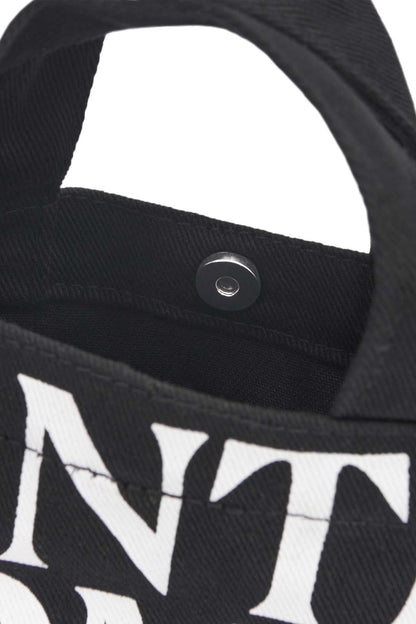 GW BLACK MICRO CANVAS TOTE