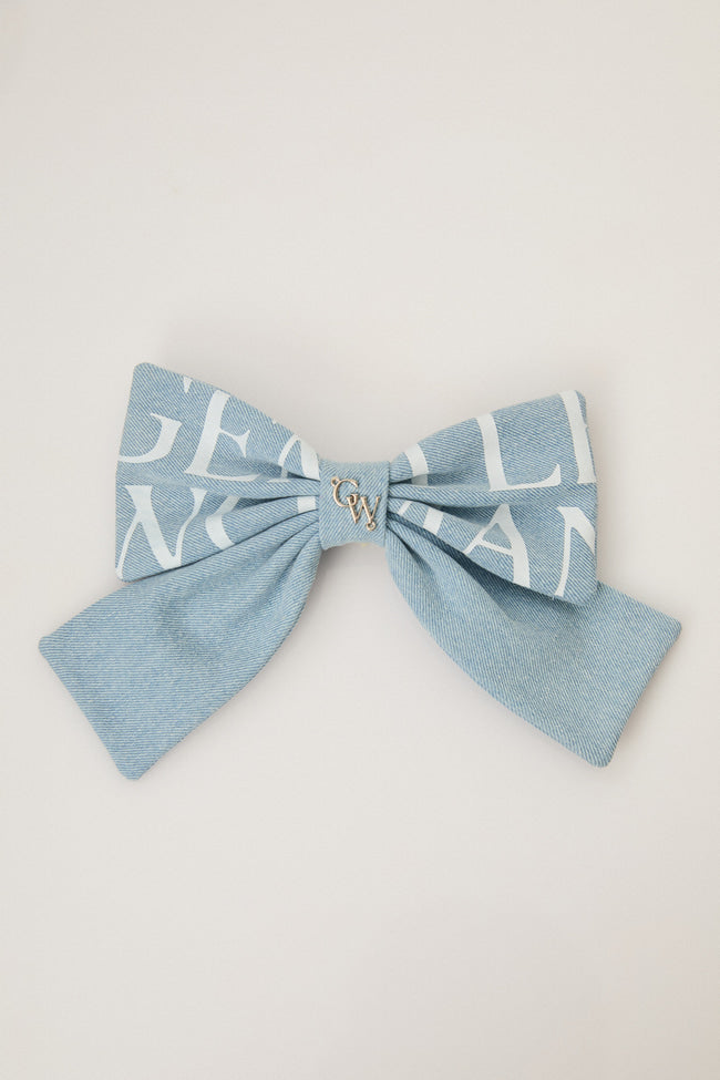 GW Ribbon Hair Clip : Blue