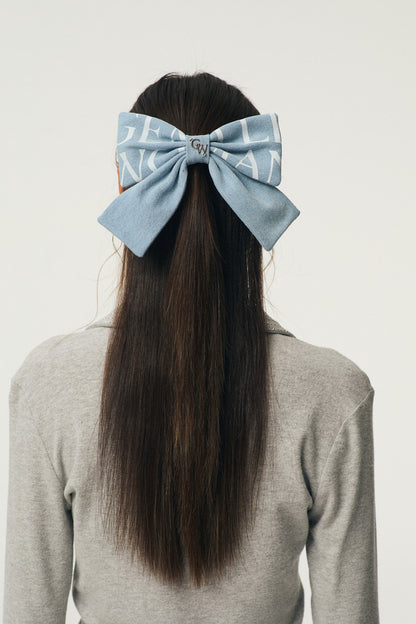 GW Ribbon Hair Clip : Blue