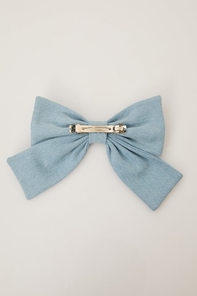 GW Ribbon Hair Clip : Blue