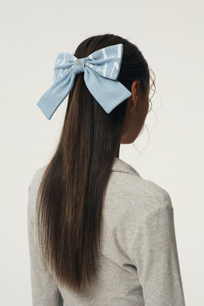 GW Ribbon Hair Clip : Blue