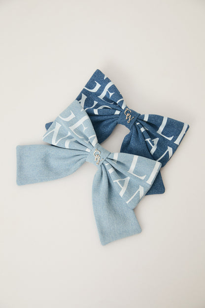 GW Ribbon Hair Clip : Blue