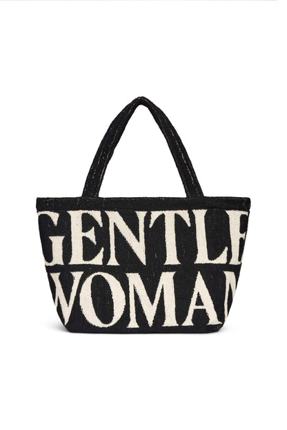 GW Terry Tote Bag : Black
