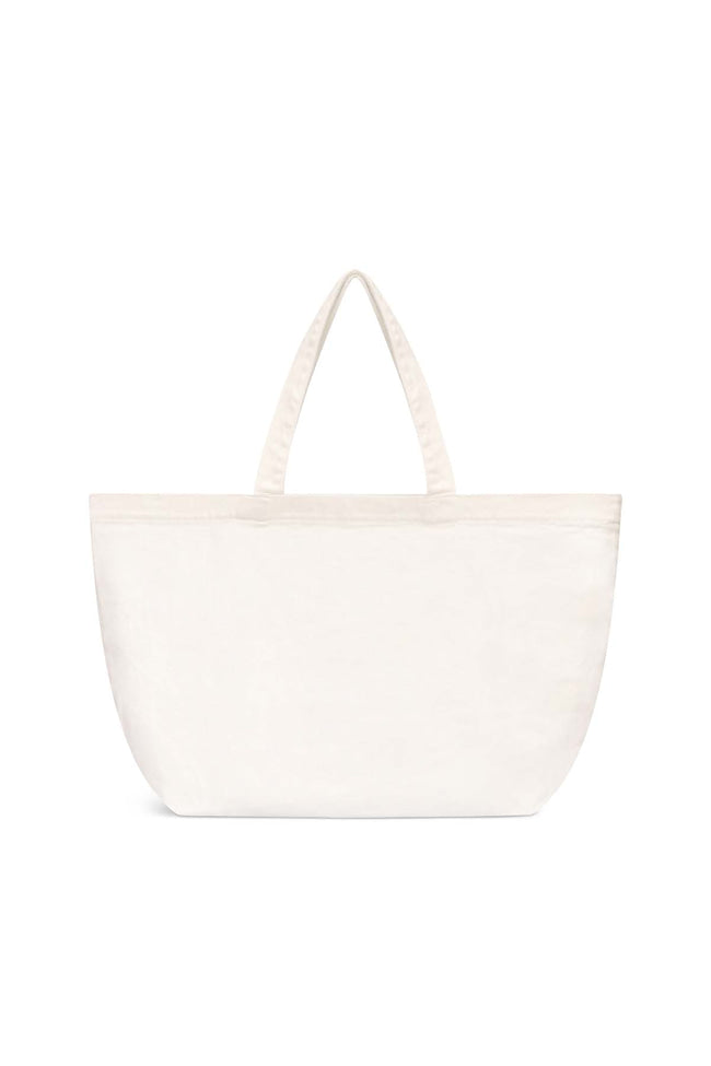 GW Denim Tote Bag : White