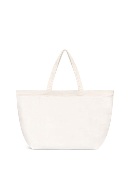 GW Denim Tote Bag : White