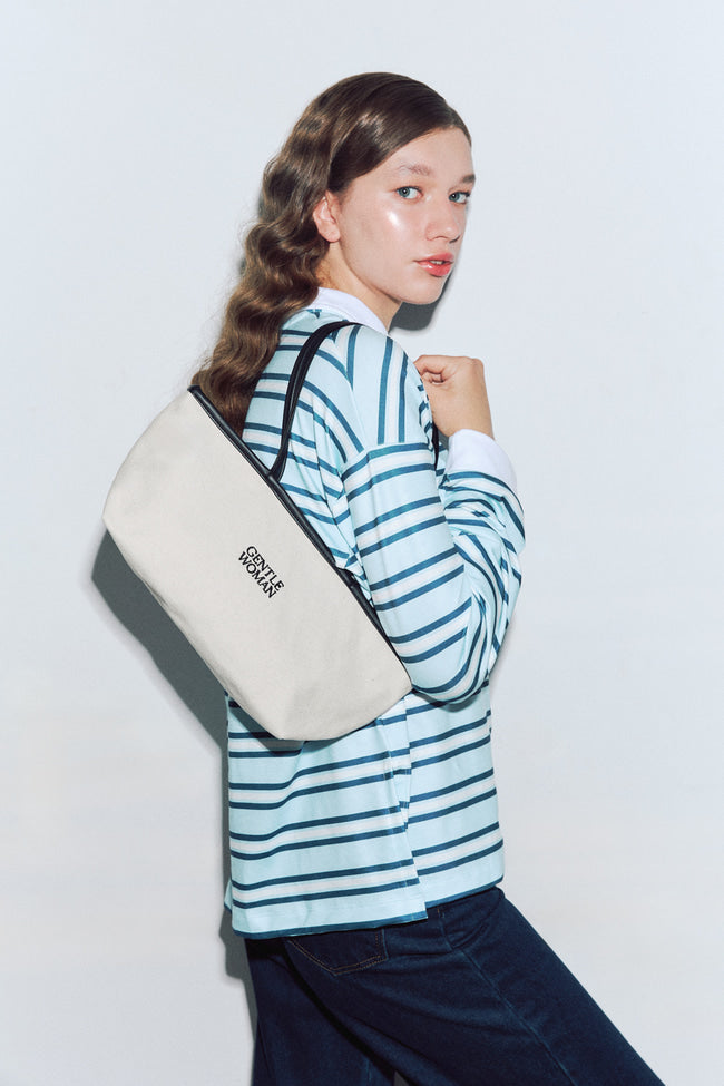Sailor Anchor Shoulder Bag: Black