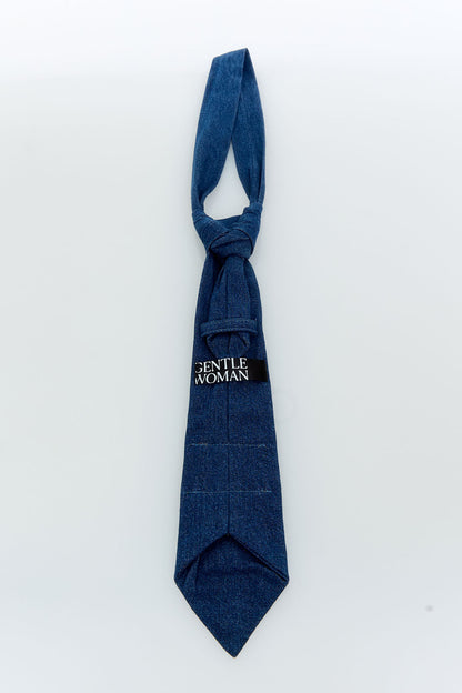 Indigo Hide Denim Tie