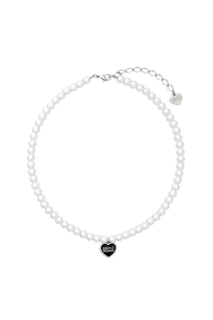 I HEART YOU PEARL NECKLACE