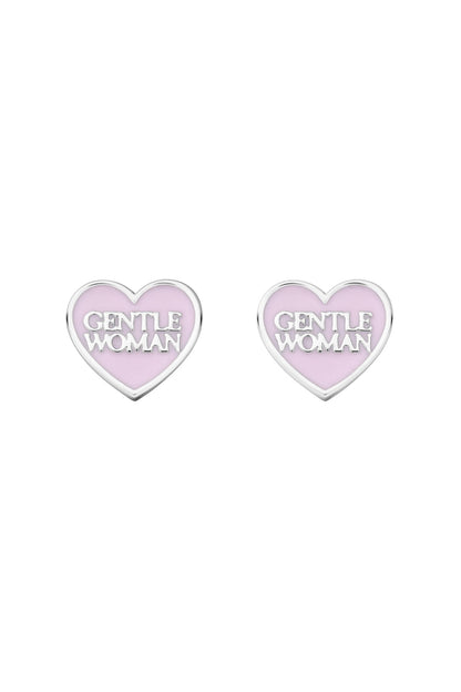 I HEART YOU EARRINGS : PINK