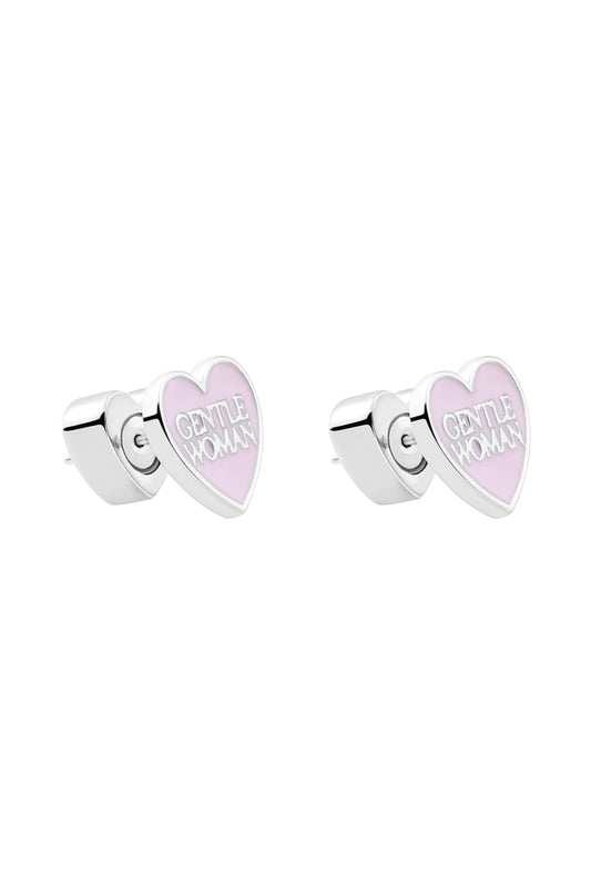 I HEART YOU EARRINGS : PINK