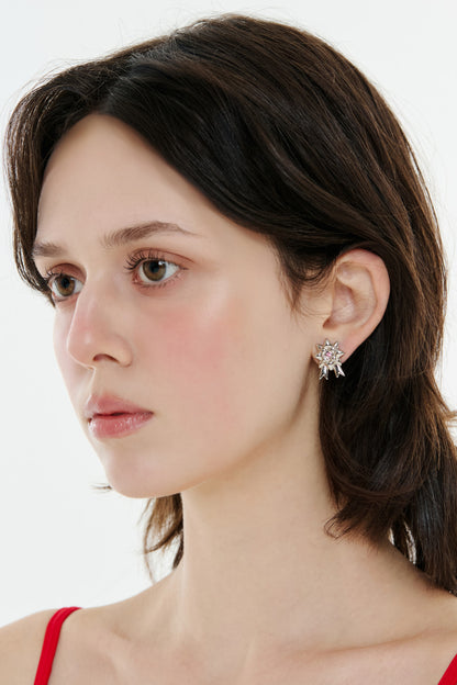 Ribbon Sparkle Earrings
